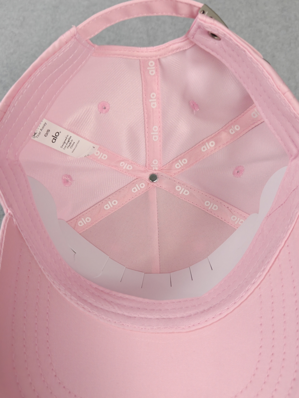 ALO Yoga Pink Logo Baseball Cap - Picture 4 of 4